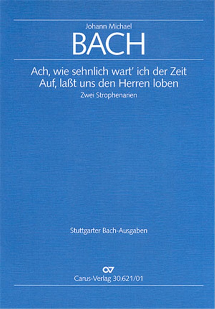 Bach, J.M.: Zwei Strophenarien